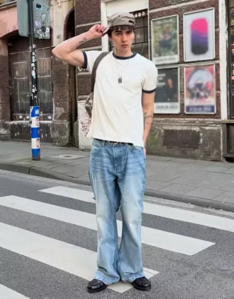 Flared Baggy Jeans Flared Baggy Jeans