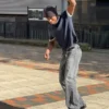 Flared Baggy Jeans