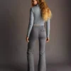 Flared Bengaline Trousers – Pants Flared Bengaline Trousers – Pants