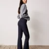 Flared Bengaline Trousers – Pants Flared Bengaline Trousers – Pants