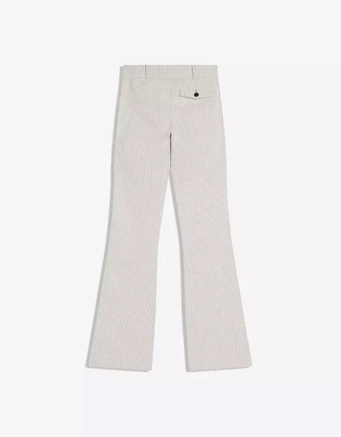 Flared Bengaline Trousers – Pants Flared Bengaline Trousers – Pants