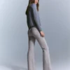 Flared Pants with Pocket Flaps – Pants Flared Pants with Pocket Flaps – Pants