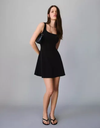 Flared Skirt Dress