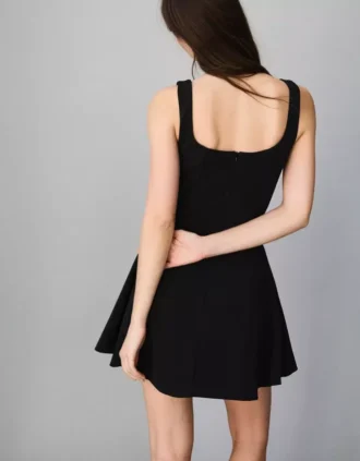 Flared Skirt Dress