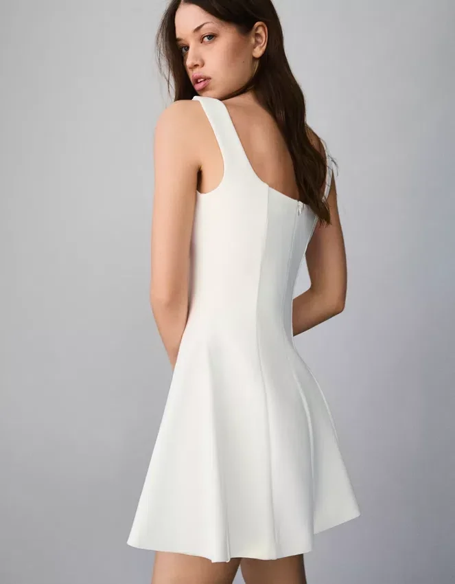 Flared Skirt Dress Flared Skirt Dress