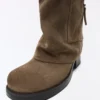 Flat Boots with Pant Pockets