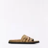 Flat Sandals with Buckle Detail – Flat Sandals – Women Flat Sandals with Buckle Detail – Flat Sandals – Women