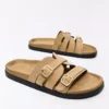 Flat Sandals with Buckle Detail – Flat Sandals – Women Flat Sandals with Buckle Detail – Flat Sandals – Women