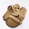 Flat Sandals with Buckle Detail – Flat Sandals – Women Flat Sandals with Buckle Detail – Flat Sandals – Women