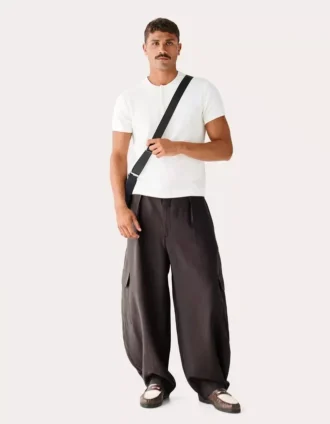 Flowing Barrel Cargo Trousers – Pants