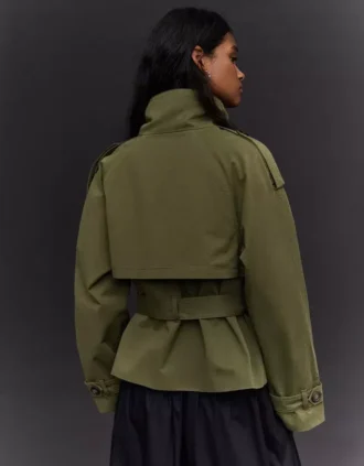 Funnel Neck Trench Jacket – Jackets and Trench