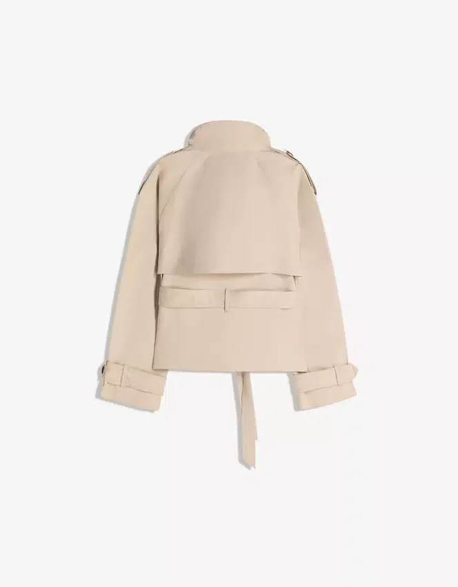 Funnel Neck Trench Jacket – Jackets and Trench Funnel Neck Trench Jacket – Jackets and Trench