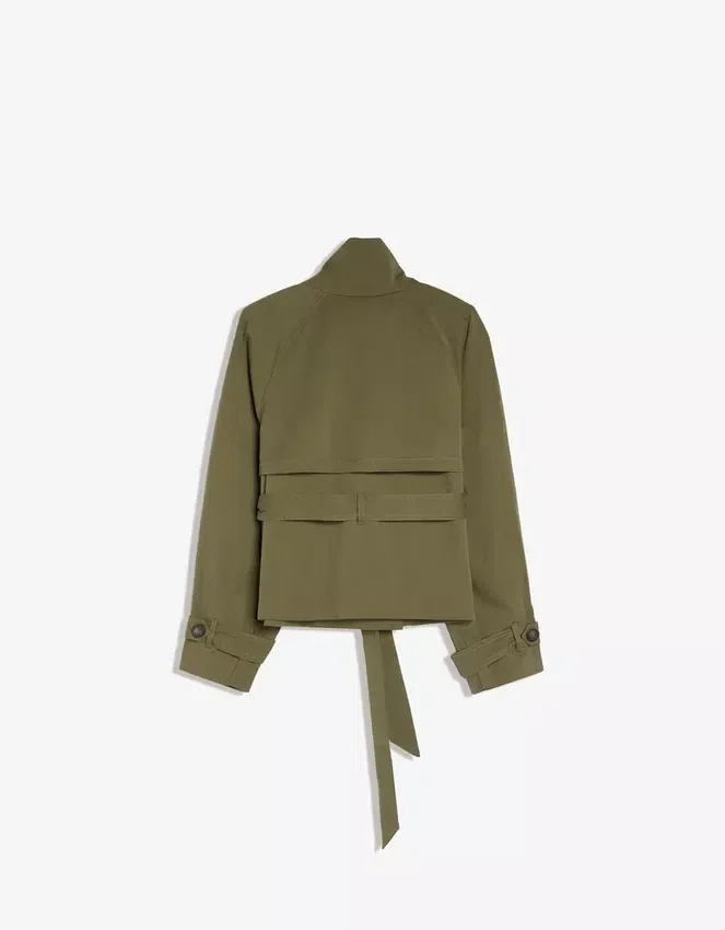 Funnel Neck Trench Jacket Funnel Neck Trench Jacket