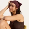 Fur Bandana with Ruffles