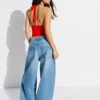 Gathered Halter Top – Tops