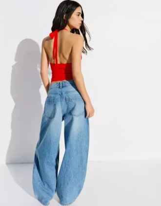 Gathered Halter Top – Tops