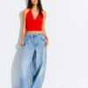 Gathered Halter Top – Tops