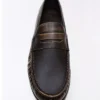 Gathered Loafer with Brushed Detail – Smart Shoes Gathered Loafer with Brushed Detail – Smart Shoes