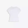 Gathered T-Shirt with Side Ties Gathered T-Shirt with Side Ties