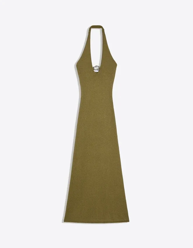 Halter Neck Midi Dress Halter Neck Midi Dress
