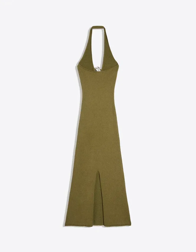 Halter Neck Midi Dress Halter Neck Midi Dress