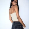 Halter Top with Buttons