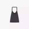 Halter Top with Eyelets