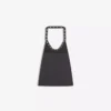 Halter Top with Eyelets