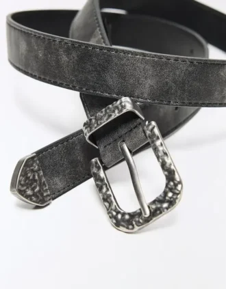 hammered buckle belt accessories 2 330x423 - Hammered Buckle Belt - Accessories
