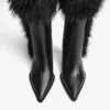 Heeled Ankle Boot with Fur Detail – Boots and Ankle Boots Heeled Ankle Boot with Fur Detail – Boots and Ankle Boots