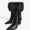 Heeled Ankle Boot with Fur Detail – Boots and Ankle Boots Heeled Ankle Boot with Fur Detail – Boots and Ankle Boots