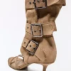 Heeled Trousers Sandals with Buckles – Heeled Sandals Heeled Trousers Sandals with Buckles – Heeled Sandals