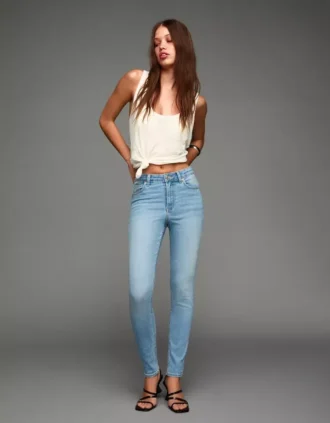 High-Rise Soft Skinny Jeans – Pants