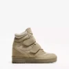 High-Top Sneakers with Inner Wedge – Shoes High-Top Sneakers with Inner Wedge – Shoes