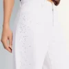 High-Waist Shimmery Straight-Leg Jeans High-Waist Shimmery Straight-Leg Jeans