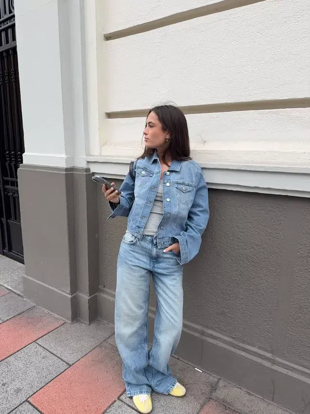 High-Waist Straight Wide-Leg Jeans High-Waist Straight Wide-Leg Jeans
