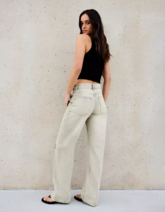 High-Waist Straight Wide-Leg Jeans – Pants High-Waist Straight Wide-Leg Jeans – Pants