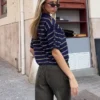 High-Waist Straight Wide-Leg Jeans – Pants