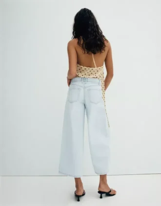 High-Waist Wide-Leg Jeans