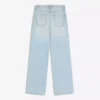 High-Waist Wide-Leg Straight Jeans – Pants