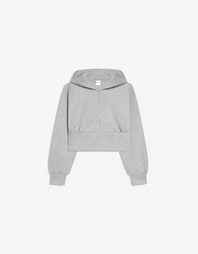 High-Waist Zip-Up Hoodie – #Bershkastyle – Women High-Waist Zip-Up Hoodie – #Bershkastyle – Women