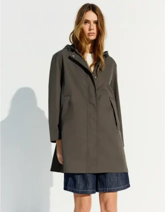 Hooded Water Repellent Windproof Trench – Jackets and Trench Hooded Water Repellent Windproof Trench – Jackets and Trench