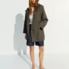 Hooded Water Repellent Windproof Trench – Jackets and Trench