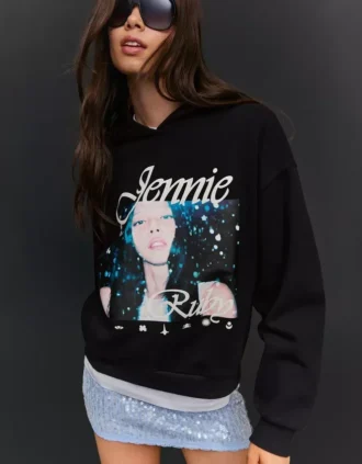 Jennie Ruby Print Hoodie – Women