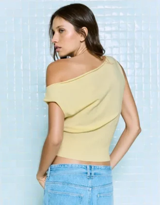Knit Boatneck Top