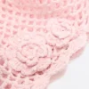Knitted Flower Fascinator Knitted Flower Fascinator