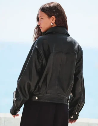 Leather Biker Jacket – Jackets and Trench