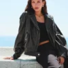 Leather Biker Jacket – Jackets and Trench