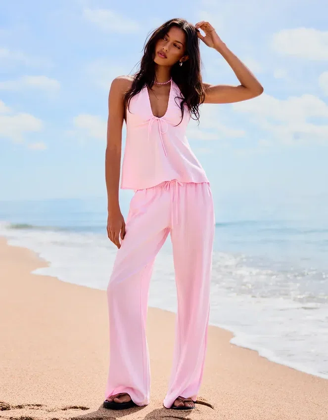 Trousers with Elasticated Waistband – Women Trousers with Elasticated Waistband – Women