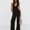 Linen Blend Halter Waistcoat – #Bershkastyle – Women